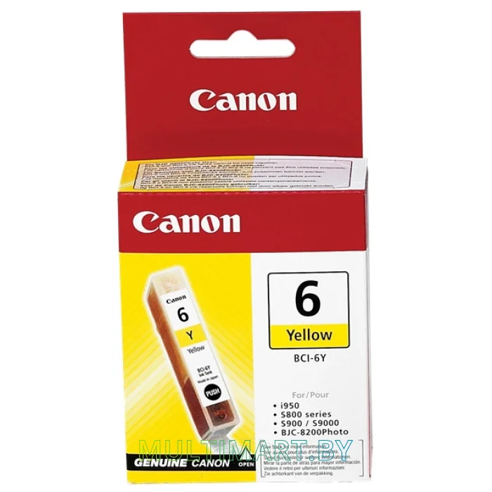 Картридж Canon BCI-6 Yellow